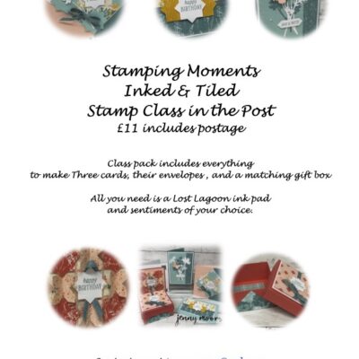 Inked & Tiled Stamp Class in the Post